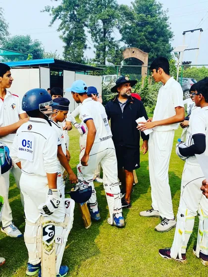 Direct feedback and encouragement from a coach during the trials. We stand by our players, guiding them through every step of the selection process and helping them understand the game's finer points.