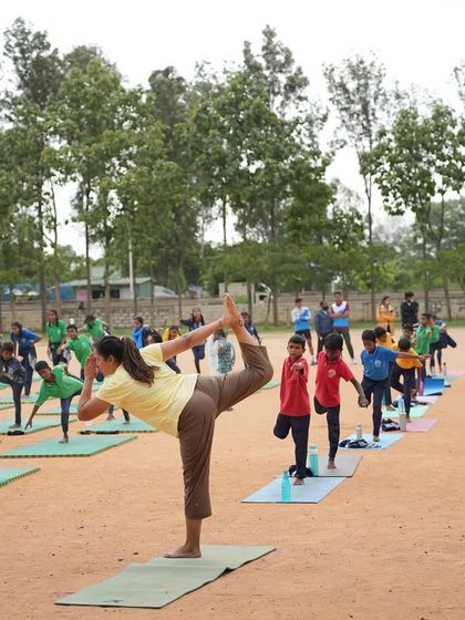 Shashi Prabha Dwivedi - Inclusive Kids Yoga Classes (In-Studio) Celebrating Together: Events & Performances photo 8