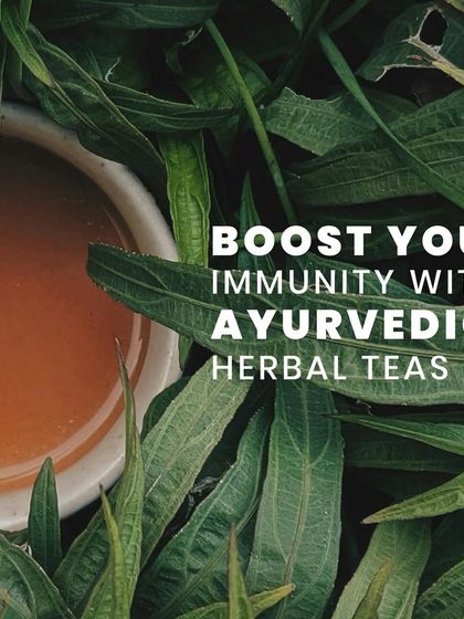 Fight back against monsoon worries with the power of Ayurvedic herbal teas. These natural infusions are packed with herbs to strengthen your immune system from within.