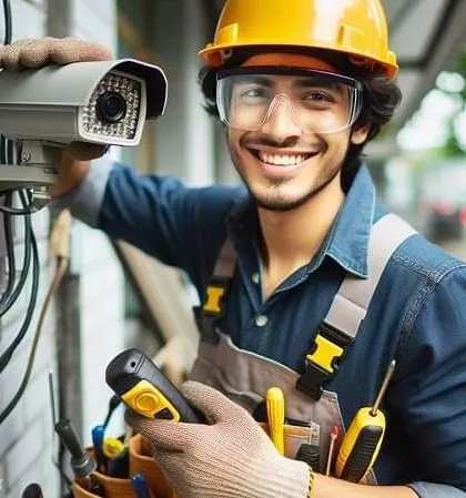 I am an expert technician ready to solve any CCTV problem you have. With the right tools and years of experience, I provide RELIABLE and PROFESSIONAL service for every job, big or small.