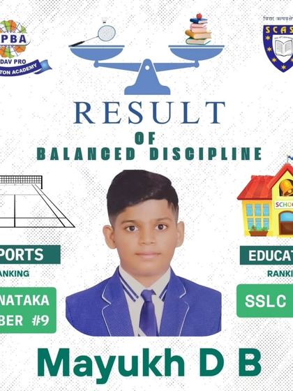 Yadav Pro Badminton Academy - Student-Athlete Development Program Success in Academics and Sports photo 3