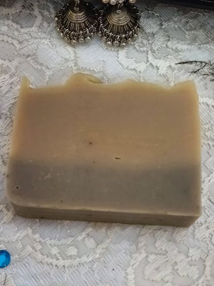 A single bar of Modern Mojito soap, perfect for an invigorating and zesty cleanse.