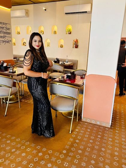 This black bodycon dress is perfect for a cocktail party or a fancy dinner date. It's designed to make you feel confident and chic.