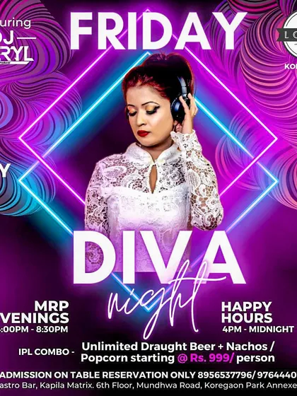 Gearing up for a Friday Diva Night at Local Koregaon Park. Consistency and high energy are what you can expect from me every single time.