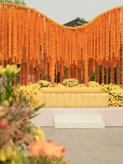 Vibrant Haldi & Mehendi Functions photo 13