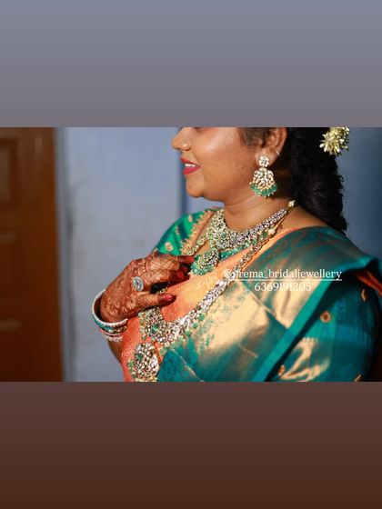 Prema - Bridal Jewellery Rental Happy Brides: Sparkling AD & Stone Sets photo 5