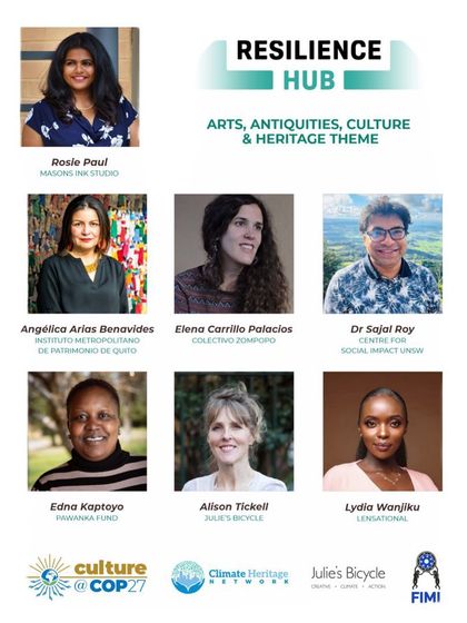 Our co-founder, Rosie Paul, was part of a panel at the COP27 Resilience Hub. The discussion focused on unlocking diverse knowledge systems from marginalized groups and understanding their contribution to climate resilience.