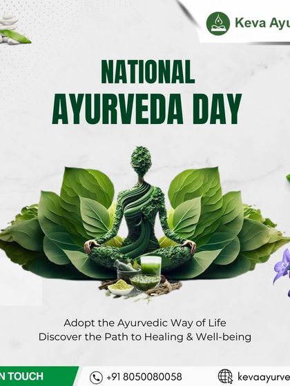 On National Ayurveda Day, we encourage you to adopt the Ayurvedic way of life and discover the path to holistic healing and well-being.