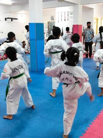 CTA Taekwondo & Fitness Clubs - Taekwondo for Kids & Teenagers Dynamic Kicking & Sparring Drills photo 43