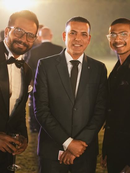 Sharing a smile with guests after a performance. The best part of my job is connecting with incredible people and leaving them with a happy memory.