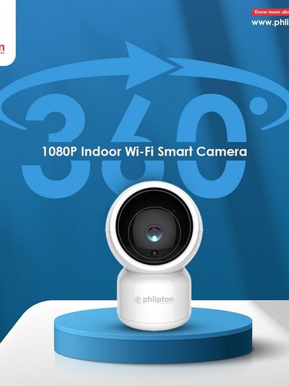 A featured product at my expo booth was this 1080p Indoor Wi-Fi Smart Camera. Its 360-degree view ensures that you can keep an eye on everything, from anywhere.
