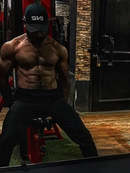 The focus and intensity required to build a strong physique.
