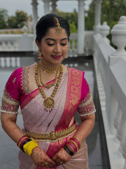 Makeover by Pragna Gangadhar - Event & Party Makeup Traditional Ceremony Looks photo 11