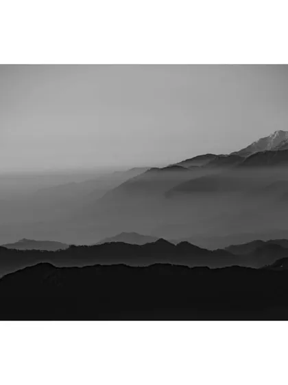 layers of mountains fading into the mist. this kind of natural gradient and depth is something i try to translate into my ui design for creating visual hierarchy.