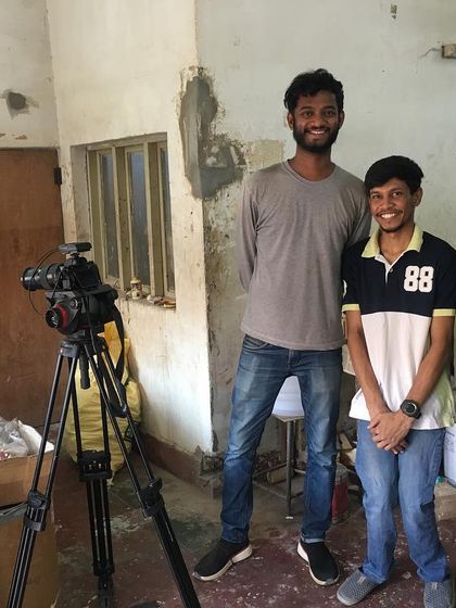 Welcoming a film crew from Asia Light to our workshop. Documentaries and video features allow us to share the visual story of our toy-making process with a much wider audience.