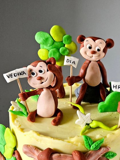 Pink Frost Patisserie - Handcrafted Edible Figurines & Toppers Wild Adventures: Jungle & Animal Themes photo 14