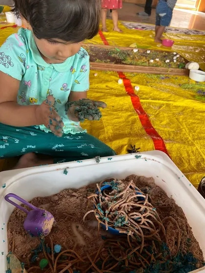 This is a collection of additional photos from my events. They show more of the setups, materials, and happy children in action.