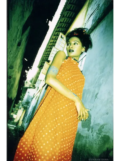 Street style with a twist. Another shot from the early 2000s using infrared film for Cosmopolitan, which transforms the colors of a simple street scene into something otherworldly.