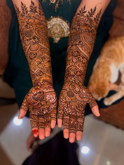 Mehendi Art by Nishat - Mehndi (Henna) Artistry Elaborate Bridal Henna photo 28