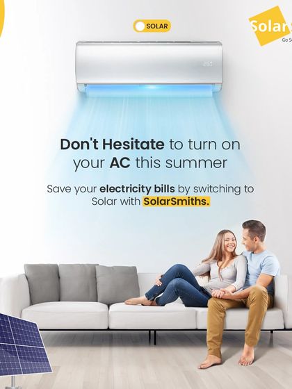 Don't hesitate to turn on your AC this summer. I can help you save on your electricity bills by switching to a custom solar solution for your home.