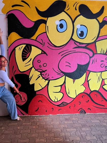 Vritti Kotian - Custom Murals & Wall Art Street Art & Graffiti by Vrek13 photo 21