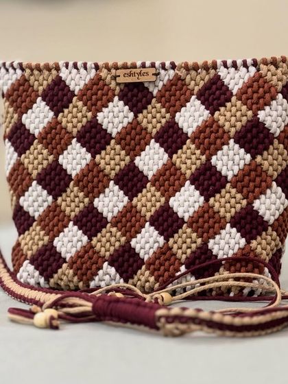 Eshtyles - Handcrafted Macrame Bags & Accessories Patterned & Colorful Slings photo 13