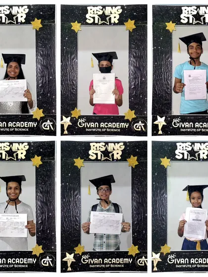 More happy faces of our 'Rising Stars'. Seeing our students graduate to the next level with excellent marks is our biggest reward. We provide a nurturing environment for students of all classes to excel.
