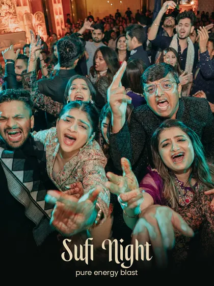 The energy of a Sufi night is infectious! This is what pure energy looks like when the music takes over and guests are completely lost in the moment.