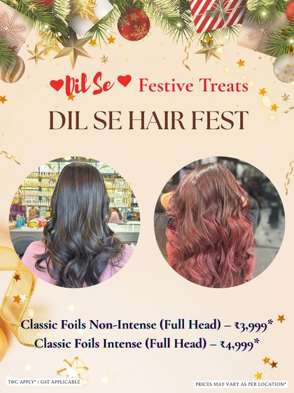 A Christmas offer for Classic Foils, available in both non-intense and intense options for a customized level of brightness.