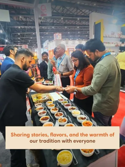 Sharing stories, flavours, and the warmth of our tradition with everyone at the Anuga Select India expo. It was three days full of learning, conversations, and connections.