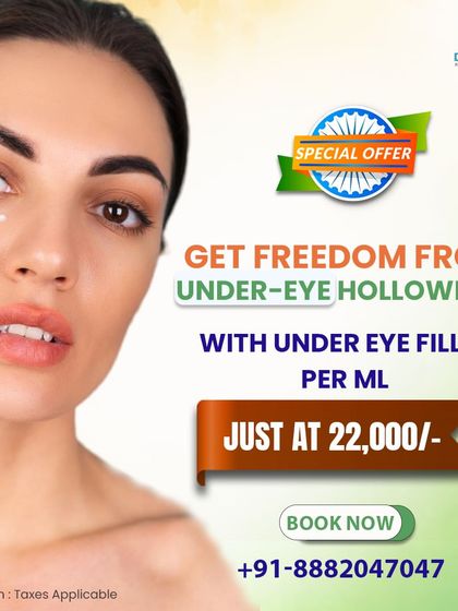 In celebration of Independence Day, we ran a special offer on under-eye fillers, giving clients the freedom to say goodbye to tired-looking eyes and hollowness.