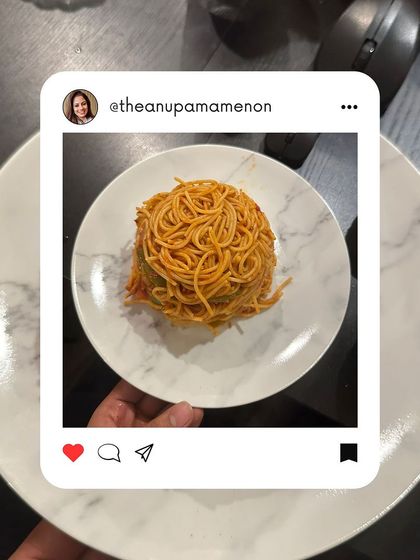 Even pasta can be part of a healthy diet. It's all about portion control and what you pair it with.