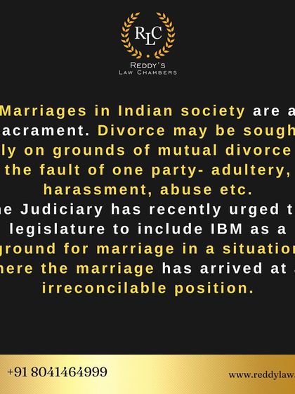 Traditionally, divorce in India is fault-based. We explain why the judiciary is now urging the legislature to include 'Irretrievable Breakdown of Marriage' (IBM) as a no-fault ground for divorce.
