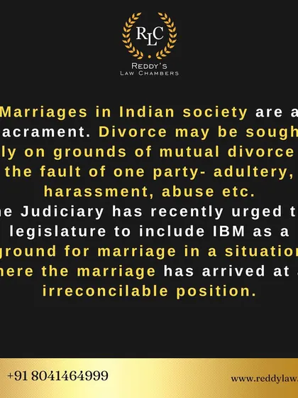 Traditionally, divorce in India is fault-based. We explain why the judiciary is now urging the legislature to include 'Irretrievable Breakdown of Marriage' (IBM) as a no-fault ground for divorce.