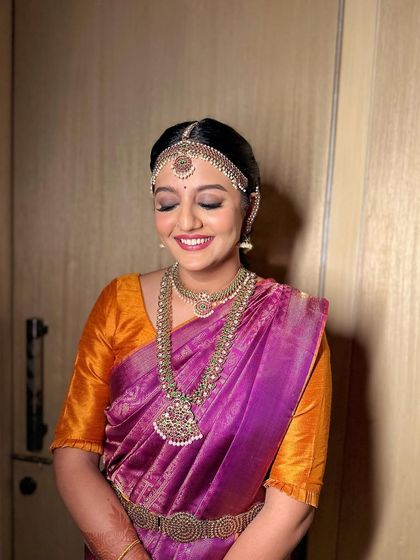 South Indian Bridal Hair photo 14