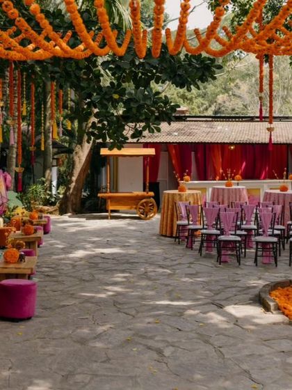 Sneha & Shahil - Wedding Decor and Production Vibrant Haldi & Mehendi Celebrations photo 23