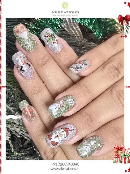 Hand-Painted Nail Art photo 8