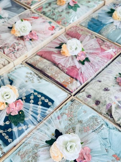 The Gift Cottage - Wedding Gifting & Favors Luxury Trousseau Packing photo 37