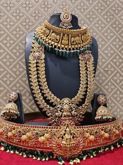 Lotus Bridal Studio - Wedding & Event Jewellery Rental Timeless Temple & Gold-Look Jewellery photo 49