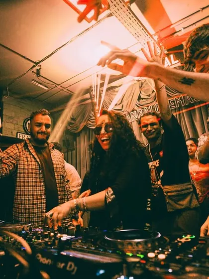 Another moment of pure joy from my Bangalore set. The connection with the audience during a Drum and Bass night is truly special.