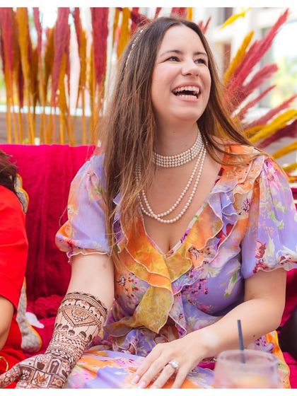 Joyful Rituals: Haldi & Mehendi photo 48