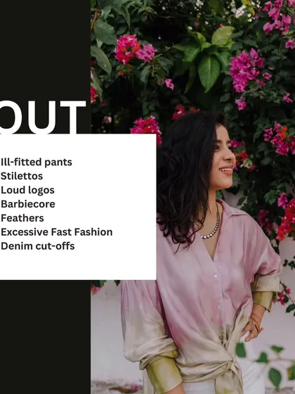 What's "OUT" for 2024? I'm suggesting we move on from ill-fitting pants, loud logos, and excessive fast fashion. My focus is on quality, fit, and personal expression over fleeting trends.