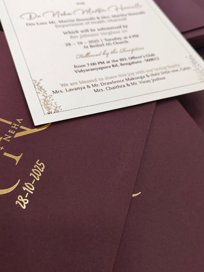 House Of Cards - Special Occasion Invitations Modern Elegance: Vellum, Pastels & Wax Seals photo 3