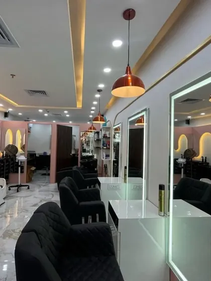 Welcome to our space. We pride ourselves on maintaining a modern, clean, and professional salon environment where you can relax and feel comfortable while we pamper you. This is where the transformation begins.