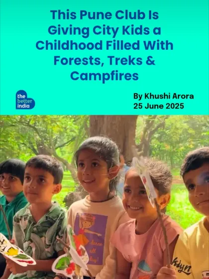 We were so proud to be featured by The Better India. This recognition highlights our mission to give city kids a childhood filled with forests, treks, and campfires, building trust with our community.