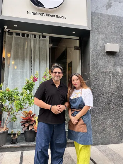 I was so honored to have actor Arshad Warsi visit us. Sharing my culture and the food I grew up with is my passion, and moments like these, when I can introduce Naga cuisine to new friends, are what make this journey so special.