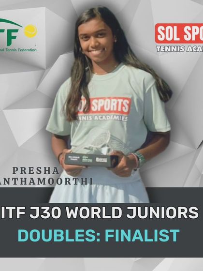 Sol Sports - High-Performance Junior Tennis Program International & National Champions photo 7