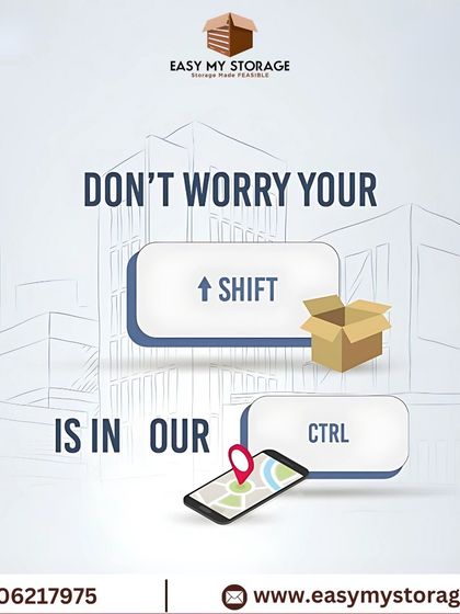 Don't worry, your shift is in our control. This clever graphic shows how we take charge of your move, giving you peace of mind and a hassle-free experience.