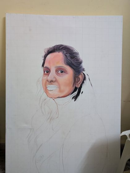 Acrylic on Canvas: Vibrant & Lifelike Portraits photo 14