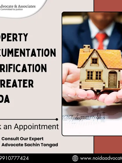 We offer thorough property documentation and verification services in Greater Noida. Our process involves a deep title search and review of all legal papers to secure your investment and prevent future disputes.
